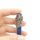 Lapis lazuli broszka wire wrapping
