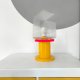 LAMPA UPCYCLING  żółty 'walec'