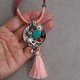 Delikatny naszyjnik z koralikami w stylu boho