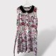 Vintage floral boho dress cottagecore