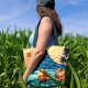 Pikowana duża torba shopper Bora-Bora