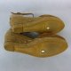 Gaimo Espadrilles skórzane espadryle na koturnie skóra 40 - 24,5 cm