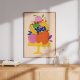 Plakat 30 x 40 cm Kolorowe owoce