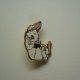 PIN PRZYPINKA BROSZKA ZAJĄCZEK