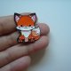 PIN PRZYPINKA BROSZKA LISEK