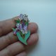 PIN PRZYPINKA BROSZKA IRYSY