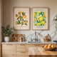 ZESTAW PLAKATÓW 2cz 50x70 cm Positano & Valencia  (set214)