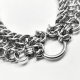 Bransoletka chainmaille ze stali chirurgicznej – ręcznie robiona