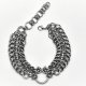 Bransoletka chainmaille ze stali chirurgicznej – ręcznie robiona