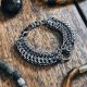 Bransoletka chainmaille ze stali chirurgicznej – ręcznie robiona
