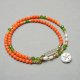Sea collection - Koral orange vol 2 /choker/ 10.07.25