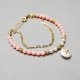 Sea collection /koral pink/ 17.07.25/ bransoletka
