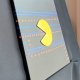 Obraz 3D relief ręcznie robiony - PAC-MAN labirynt