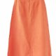 exclusive 100% linen midi skirt