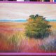 Drzewko  - praca wykonana pastelami