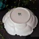 Niemiecka porcelana Ilmenau misa w kształcie kwiatu kobalt i złoto