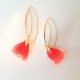 Summer Flowers Coral