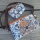 Portfel card holder z weluru Lizbona