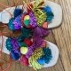 ZARA - WIĄZANE SANDAŁY - BOHO - 37