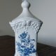 Pojemnik na herbatę   ręcznie malowany Delft  francuski styl