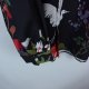 Luźna koszula w kwiaty żurawie / 3XL
