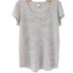 exclusive 100% linen T-shirt striped