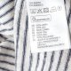 exclusive 100% linen T-shirt striped