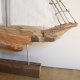 Żaglowiec, statek ze starego drewna /8/ rękodzieło, handmade