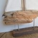 Żaglowiec, statek ze starego drewna /8/ rękodzieło, handmade