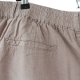 Spodnie lniane vintage len wiskoza 46 Nutmeg elastyczna talia Nutmeg