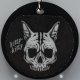 Brelok gotycki z żywicy z czaszką kota brelok_print Goth 002