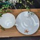 Niemiecka porcelana Christian Seltmann Weiden filiżanka i spodek liście