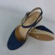 Dorothy Perkins zamszowe espadryle na koturnie 4 / 36 - 23 cm