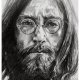 PLAKAT - JOHN LENNON - SERIA IKONY (A3) - wykonany z oryginalnego rysunku, prezent, dla niej niego