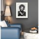 PLAKAT - JIMI HENDRIX - SERIA IKONY (A3) - wykonany z oryginalnego rysunku, prezent, dla niej niego