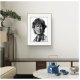 PLAKAT - MICK JAGGER - SERIA IKONY (A3) - wykonany z oryginalnego rysunku, prezent, dla niej niego