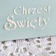 Pudełko drewniane - Chrzest Święty
