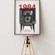 Plakat George Orwell - 1984  ( 50x70 cm )