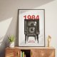Plakat George Orwell - 1984  ( 50x70 cm )