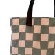 Torba Mr.m Pixel khaki- uszy skóra naturalna