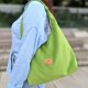Welurowa torba Hobo Bonita Zielone Jabłuszko