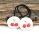 Gumki do włosów w wisienki Sweet Cherry