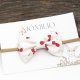 Opaska do włosów z kokardą wisienki Sweet Cherry