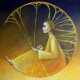 Mojra II, oryginalny obraz ręcznie malowany, surrealizm