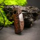 Ręcznie rzeźbiony wisiorek z brzozy, "Kwarc"– biżuteria z duszą natury - pirografia prezent dla kobiety dla niej Unique Jewelry