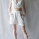 Baiły Top - lniany muslin