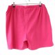PLUS SIZE szorty malinowe spodenki