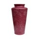 Bordowy, ceramiczny wazon MF Design, Niemcy lata 80.
