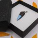 Icewood Amulet, drewno i żywica epoksydowa