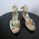 RAS wiązane espadryle tkanina cekiny 36 - 23 cm
